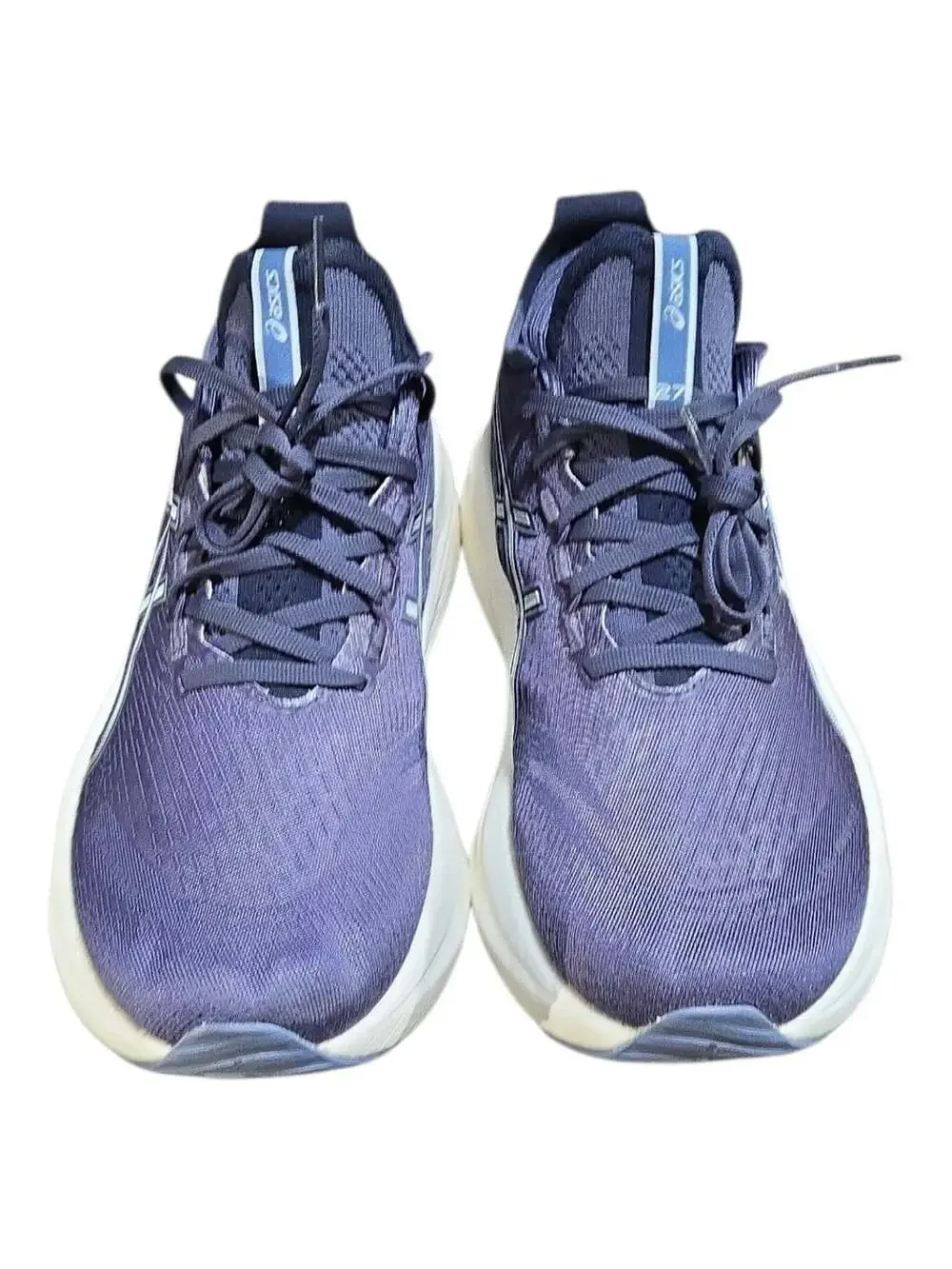 ASICS Gel-Nimbus 27 Running Shoe Indigo Fog/Denim Blue Women's Size 11